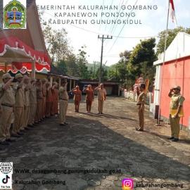 Apel Rutin Senin Pamong Gombang